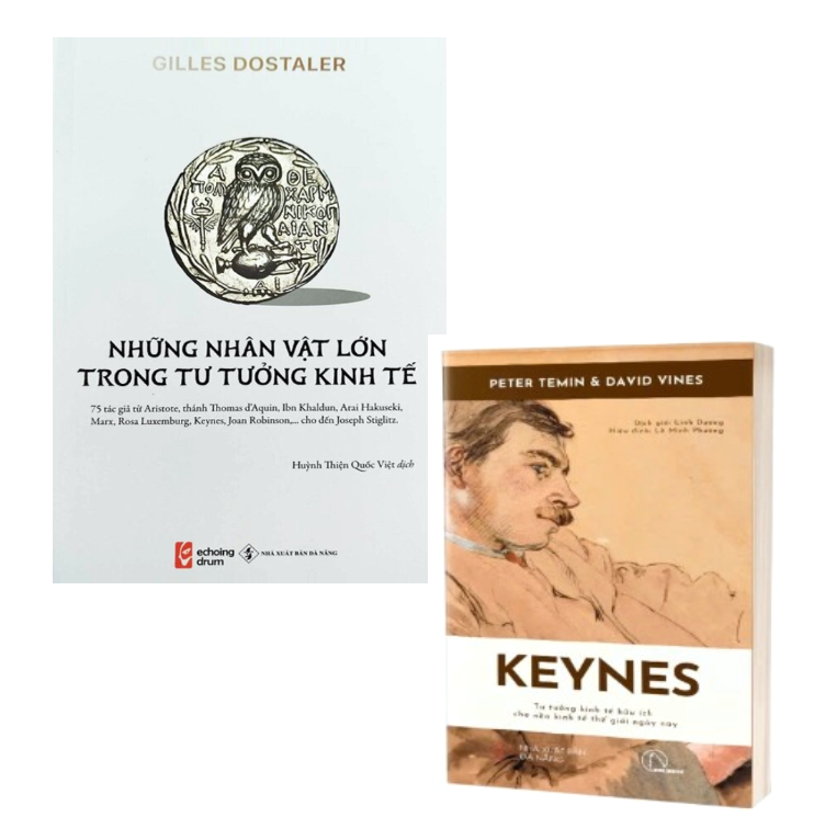Combo (2 Cuốn Sách) Những Nhân Vật Lớn Trong Tư Tưởng Kinh Tế + Keynes - Tư Tưởng Kinh Tế Hữu Ích Cho Nền Kinh Tế Thế Giới Ngày Nay