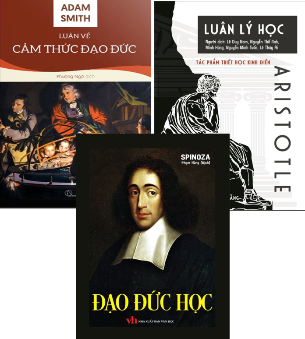 Combo (3 Cuốn Sách) Luân Lý Học + Đạo Đức Học + Luận Về Cảm Thức Đạo Đức (Bìa Cứng)