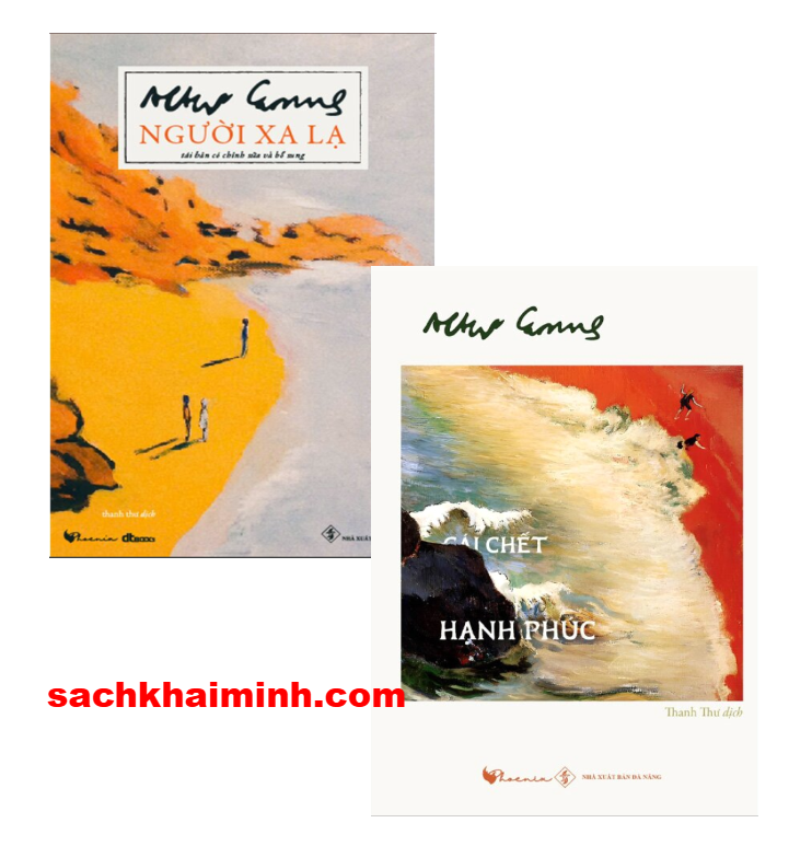 Combo (2 Cuốn Sách) Người Xa Lạ + Cái Chết Hạnh Phúc (Albert Camus)