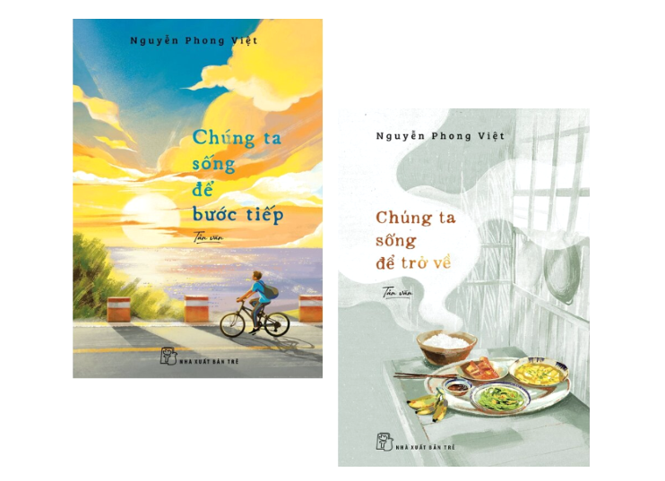Combo (2 Cuốn Sách) Chúng Ta Sống Để Bước Tiếp + Chúng Ta Sống Để Trở Về (Nguyễn Phong Việt)