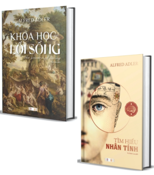 Combo (2 Cuốn Sách) Khoa Học Về Lối Sống + Tìm Hiểu Nhân Tính (Bìa Cứng) Alfred Adler