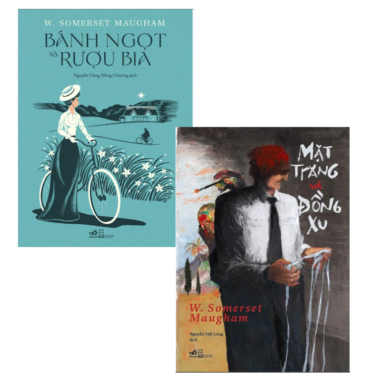 Combo (2 Cuốn Sách) Bánh Ngọt Và Rượu Bia + Mặt Trăng Và Đồng Xu (W. Somerset Maugham)