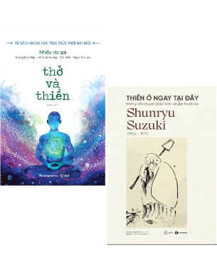 Combo (2 Cuốn Sách) Thở Và Thiền + Thiền Ở Ngay Đây