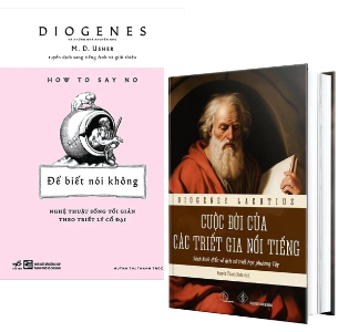Combo (2 Cuốn Sách) Cuộc Đời Của Các Triết Gia Nổi Tiếng (Bìa Cứng) + Để Biết Nói Không (Diogenes Laertius)