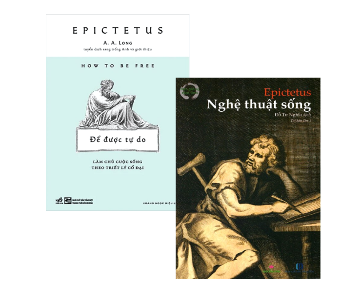 Combo (2 Cuốn Sách) Nghệ thuật sống + Để Được Tự Do (Epictetus)