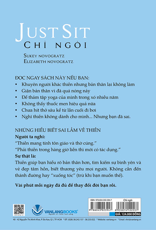 Chỉ Ngồi: Just Sit Sukey Novogratz, Elizabeth Novogratz