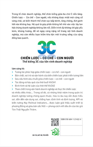 Chiến Lược Cơ Chế Con Người - Thế Kiềng 3C Của Tồn Vinh Doanh Nghiệp - Tôn Thất Nguyễn Thiêm