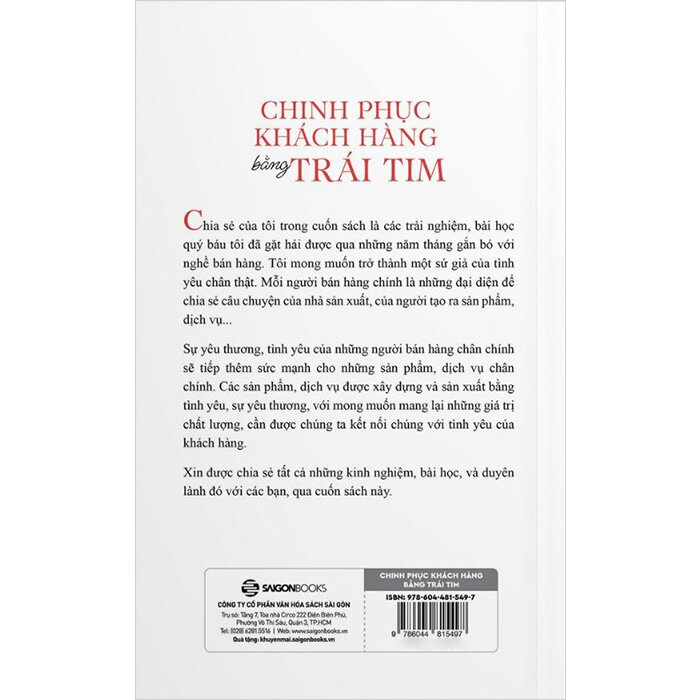 Chinh Phục Khách Hàng Bằng Trái Tim - Nguyễn Thị Mỹ Hiệp