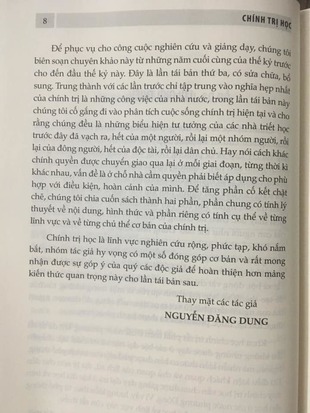 Chính trị học Nguyễn Đăng Dung