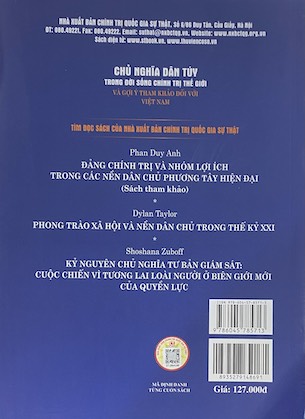 Chủ Nghĩa Dân Tuý Trong Đời Sống Chính Trị Thế Giới Và Gợi Ý Tham Khảo Đối Với Việt Nam - TS. Phùng Chí Kiên - Nguyễn Văn Nhu