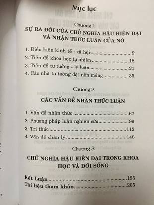 Chủ nghĩa hậu hiện đại: Các vấn đề nhận thức luận - Trần Quang Thái