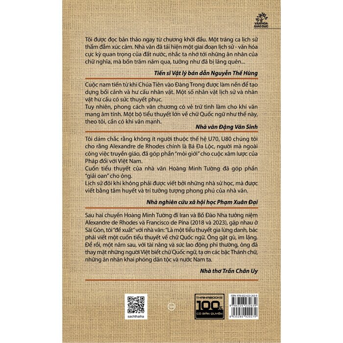 Chữ Và Người 400 Năm - Hoàng Minh Tường