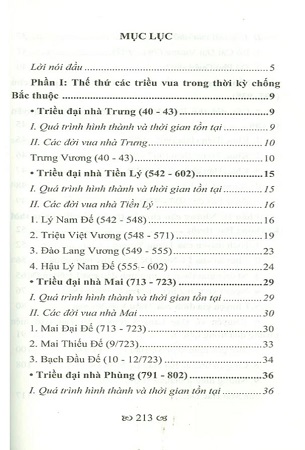 Sách Chuyện Ít Biết Về Những Vị Vua Thời Kỳ Chống Bắc Thuộc - Lê Thái Dũng