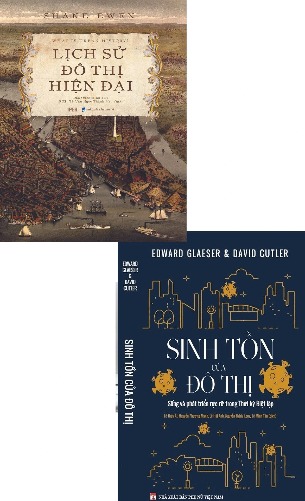 Combo: Lịch Sử Đô Thị Hiện Đại,  Sinh Tồn Của Đô Thị - Sống Và Phát Triển Rực Rỡ Trong Thời Kỳ Biệt Lập
