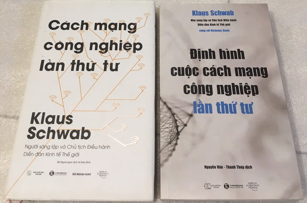 combo: Cách Mạng Công Nghiệp Lần Thứ Tư+Định Hình Cuộc Cách Mạng Công Nghiệp Lần thứ Tư-sachkhaiminh