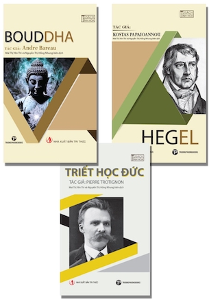 Combo 3 Cuốn Triết Học Đức - Hegel - Bouddha - Nhiều Tác Giả