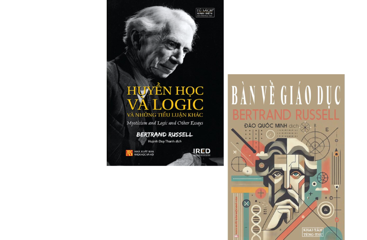 Combo (2 Cuốn Sách) Huyền học và logic và những tiểu luận khác + Bàn Về Giáo Dục (Bertrand Russell)