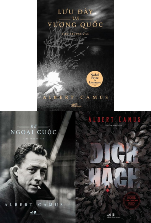Combo 3 Cuốn Sách Lưu Đày Và Vương Quốc + Kẻ Ngoại Đạo + Dịch Hạch - Albert Camus