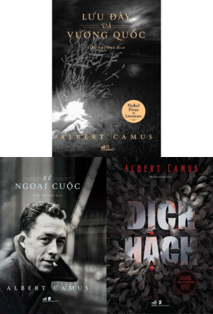 Combo 3 Cuốn Sách Lưu Đày Và Vương Quốc + Kẻ Ngoại Đạo + Dịch Hạch - Albert Camus