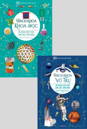Combo Bách Khoa Cho Trẻ Em - Bách Khoa Khoa Học + Bách Khoa Vũ Trụ (2 Cuốn) - DK