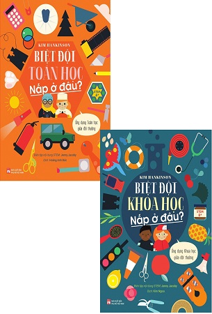 Combo Sách Biệt Đội Khoa Học Và Toán Học (2 Cuốn) - Kim Hankinson
