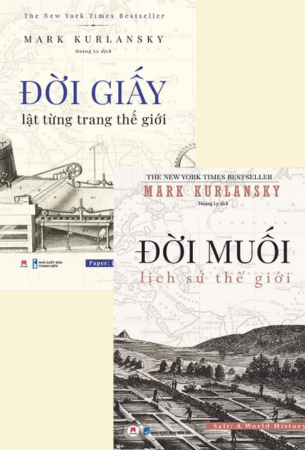 Combo 2 Cuốn Sách Lịch Sử Thế Giới: Đới Muối và Đới Giấy - Mark Kurlansky