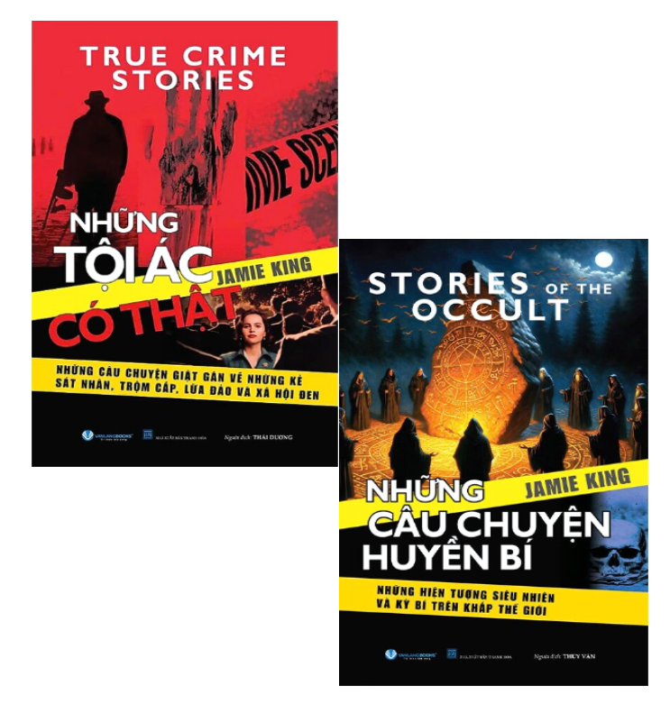 Combo (2 Cuốn Sách) True Crime Stories - Những Tội Ác Có Thật + Story Of The Occult - Những Câu Chuyện Huyền Bí (Jamie King)
