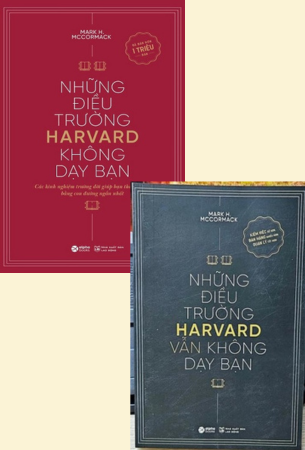 Combo 2 Cuốn Sách Những Điều Trường Harvard Không Dạy Bạn + Những Điều Trường Harvard Vẫn Không Dạy Bạn - Mark H.McCormack