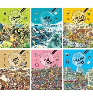 Combo 6 Cuốn Sách Thử Tài Tìm Kiếm The Usborne