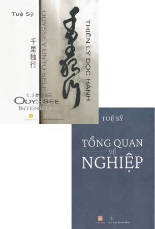 Combo 2 Cuốn Sách Tổng Quan Về Nghiệp + Thiên Lý Độc Hành - Odyssey Unto Self - Tuệ Sỹ