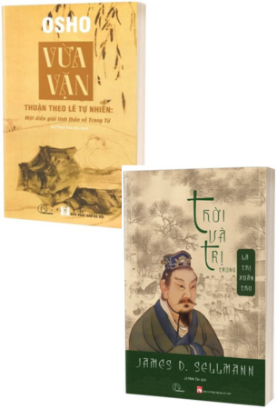 Combo 2 Cuốn Sách Vừa vặn + Thời và Trị trong Lã thị Xuân Thu - Osho, James D. Sellmann