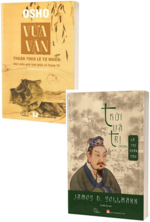 Combo 2 Cuốn Sách Vừa vặn + Thời và Trị trong Lã thị Xuân Thu - Osho, James D. Sellmann