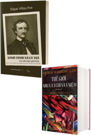 Combo 2 Cuốn Sách Linh tính và lý trí + Thế giới như là ý chí và ý niệm (bản đầy đủ) - Edgar Allan Poe, Arthur Schopenhauer