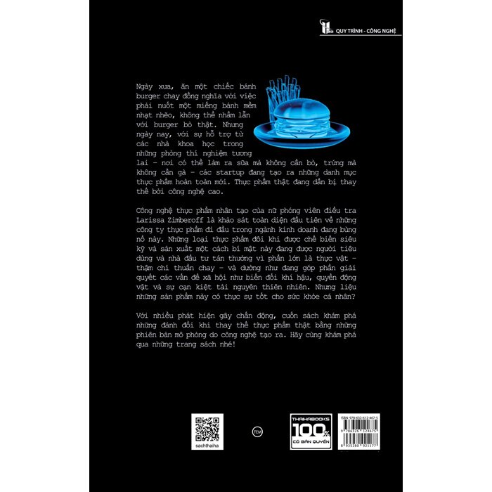 Công Nghệ Thực Phẩm Nhân Tạo - Silicon Sẽ Quyết Định Chúng Ta Ăn Gì (Larissa Zimberoff)