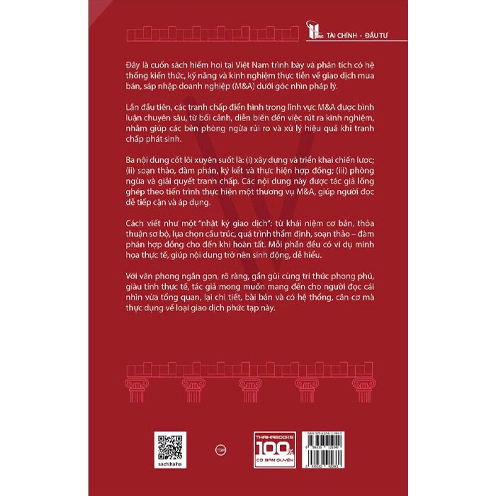 Cốt Lõi M&A - Chiến Lược - Hợp Đồng - Tranh Chấp (Trương Hữu Ngữ)