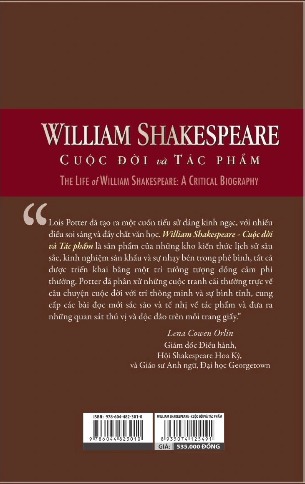 William Shakespeare - Cuộc đời và Tác phẩm (Lois Potter, Bùi Xuân Linh dịch và chú giải)