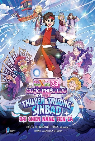Sách Cuộc Phiêu Lưu Của Thuyền Trưởng Sinbad - Nghệ Sĩ Quang Thảo