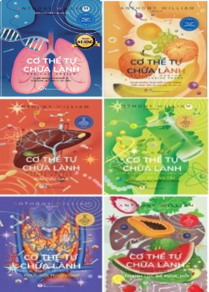 Bộ Sách (6 Cuốn): Cơ Thể Tự Chữa Lành - Anthony William