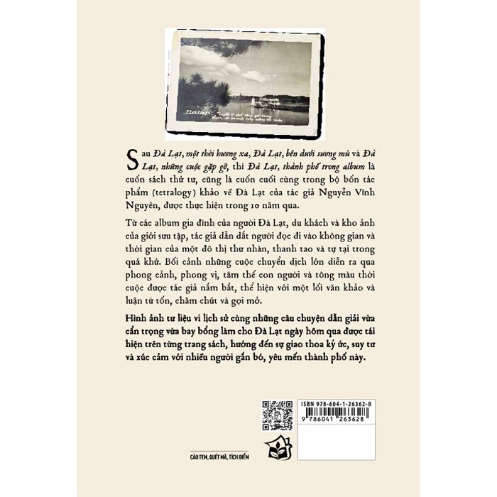 Sách Đà Lạt Thành Phố Trong Album - Nguyễn Vĩnh Nguyên