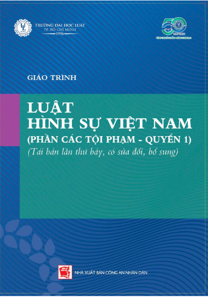 Giáo trình Luật Hình sự Việt Nam: phần các tội phạm (Quyển 1) - ĐH Luật. TP. HCM