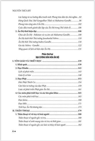 Đại Cương Lịch Sử Và Văn Hóa Ấn Độ; Lê Thừa Hỷ