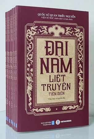 Sách Đại Nam Liệt Truyện - Quốc Sử Quán Triều Nguyễn