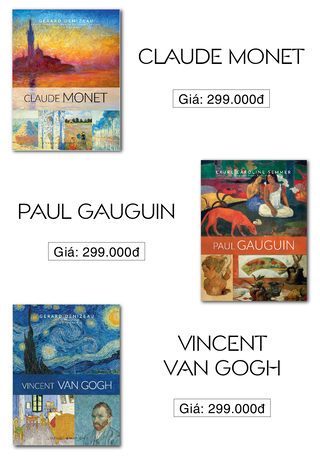 Bộ Danh Họa Nghệ Thuật: Vincent Van Gogh, Claude Monet, Paul Gauguin