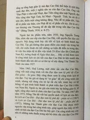 Đạo Cao Đài ở Nam Bộ và Các Mối Quan Hệ Huỳnh Ngọc Thu