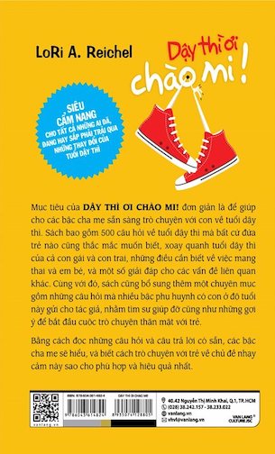 Dậy Thì Ơi Chào Mi! - 500 Câu Hỏi Đáp Về Những Vấn Đề Của Tuổi Dậy Thì - Lori A. Reichel