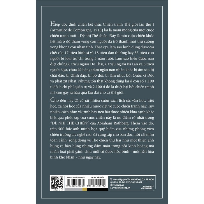 Combo (2 Cuốn Sách) Đệ Nhất Thế Chiến - World War I (1914-1918) + Đệ Nhị Thế Chiến - World War II (1939-1945) của tác giả Robert Leckie, Abraham Rothberg