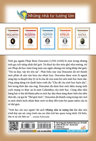 Sách Những Nhà Tư Tưởng Lớn - Descartes Trong 60 Phút - Walther Ziegler