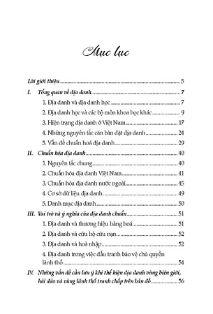 Sách Địa Danh Và Chủ Quyên Lãnh Thổ Việt Nam - Kim Quang Minh, Trịnh Anh Cơ