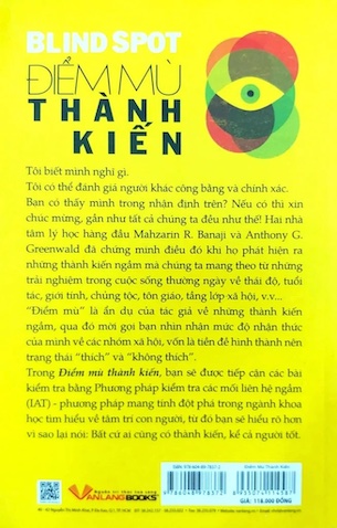 Điểm Mù Thành Kiến - Mahzarin R Banaji, Anthony G