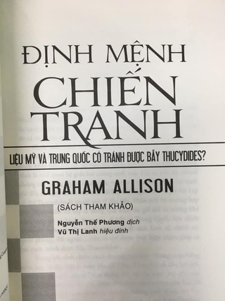 Sách Định Mệnh Chiến Tranh Graham Allison